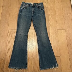 MOTHER Blue Flare Jeans